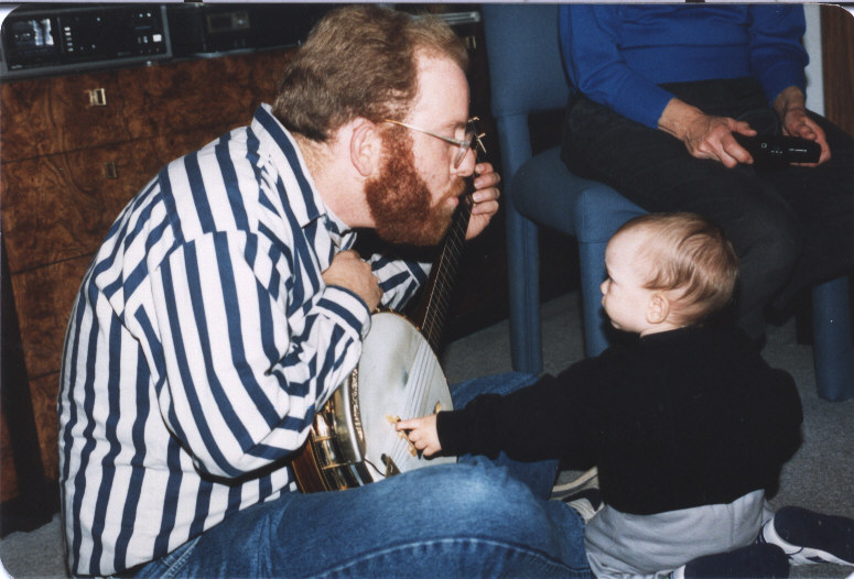 Jon, Matthew, and the Banjo